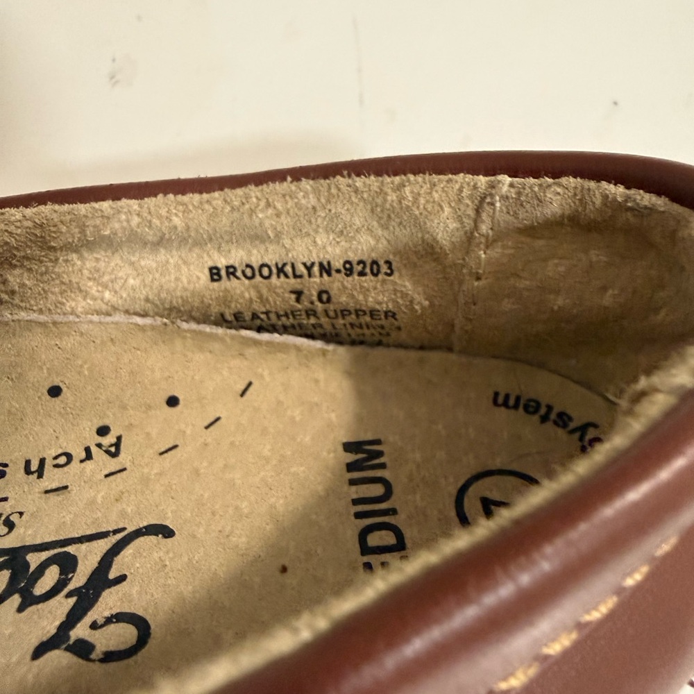 FootMates brown Moccasins for Kids - Picture 6 of 7